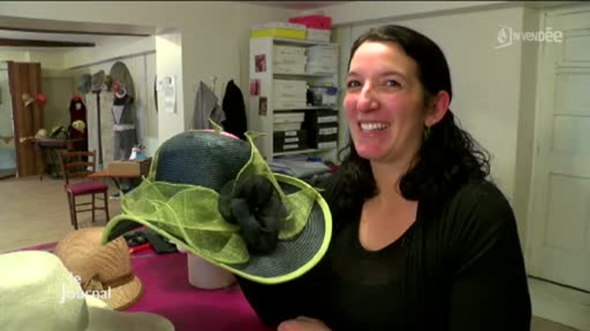 L. Modisty : atelier de chapeaux de Falleron (Vendée) - Vidéo Dailymotion