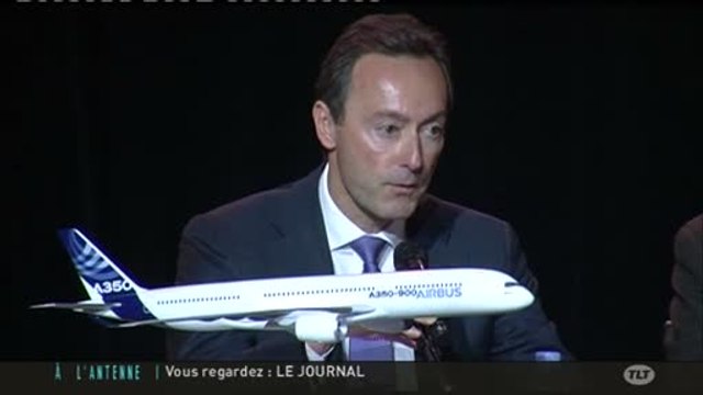 Livraison du premier A350 d’Airbus à Qatar Airways