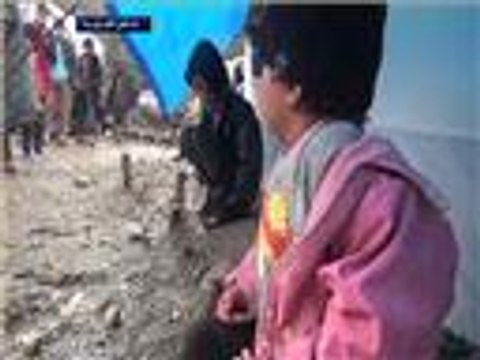 العاصفة الثلجية تزيد معاناة النازحين غربي سوريا