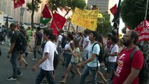Manifestação no Rio contra aumento da passagem