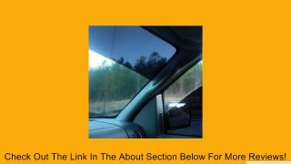 Deluxe Windshield Window Tint Sun Visor Strip Kit Hyundai Veloster 2012 2013 2014 - 5% All Windows Review
