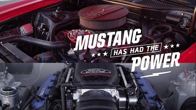 Ford célèbre en fumée les 50 ans de la Mustang