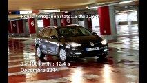 Vidéo : le 0 à 100 km/h à bord de la Renault Megane Estate 1.5 dCi 110