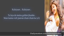 Chittiyaan - Kalaiyaan Lyrics - Roy 2015 - Songsupdate.com