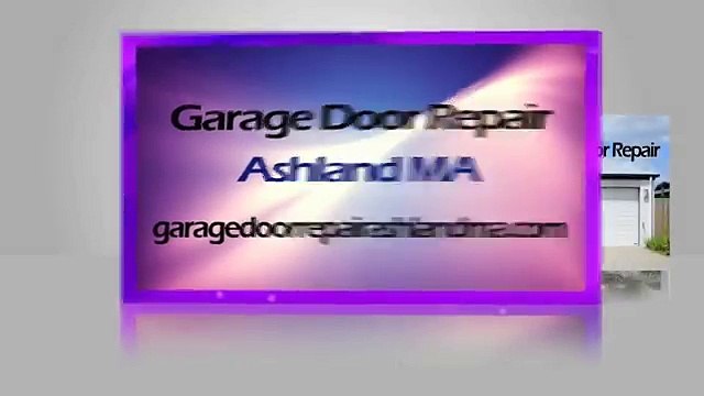 Garage Door Repair Ashland MA