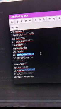 SHLUTTYEVENT3 300M FAMES