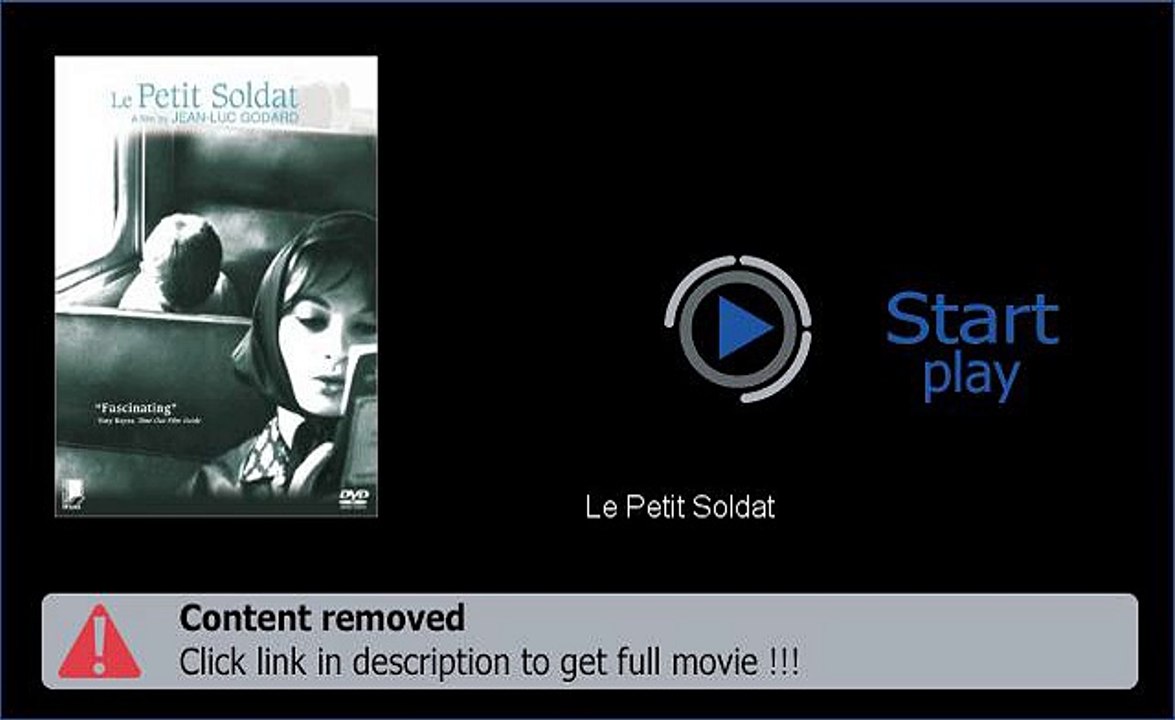Download Le Petit Soldat Movie Hd