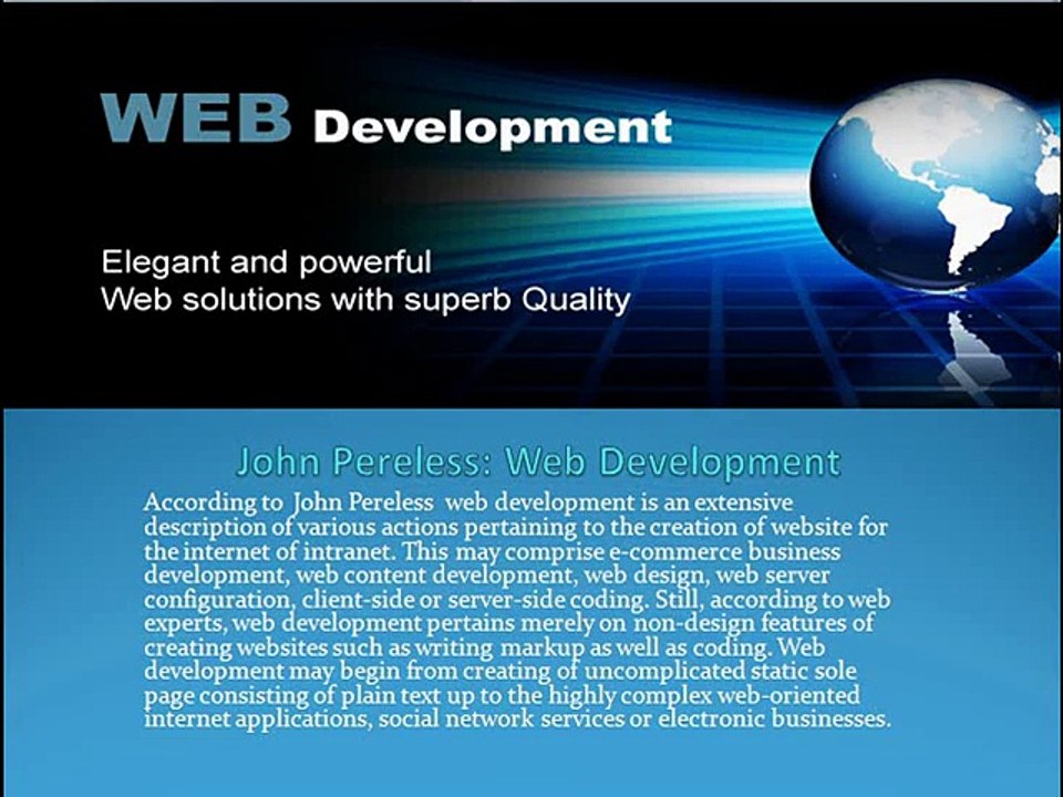 john pereless_ Web Development