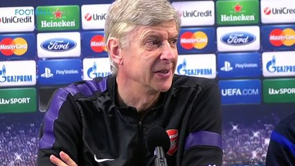 Wenger gets angry with reporters-1