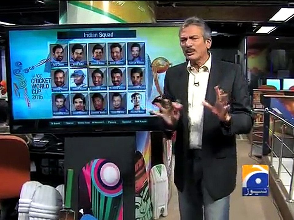 Indian ICC Cricket world cup 2015 Team Analysis