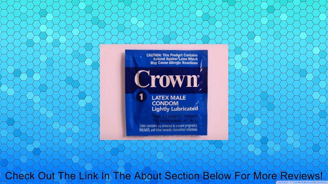 Okamoto CROWN condoms - 25 condoms Review