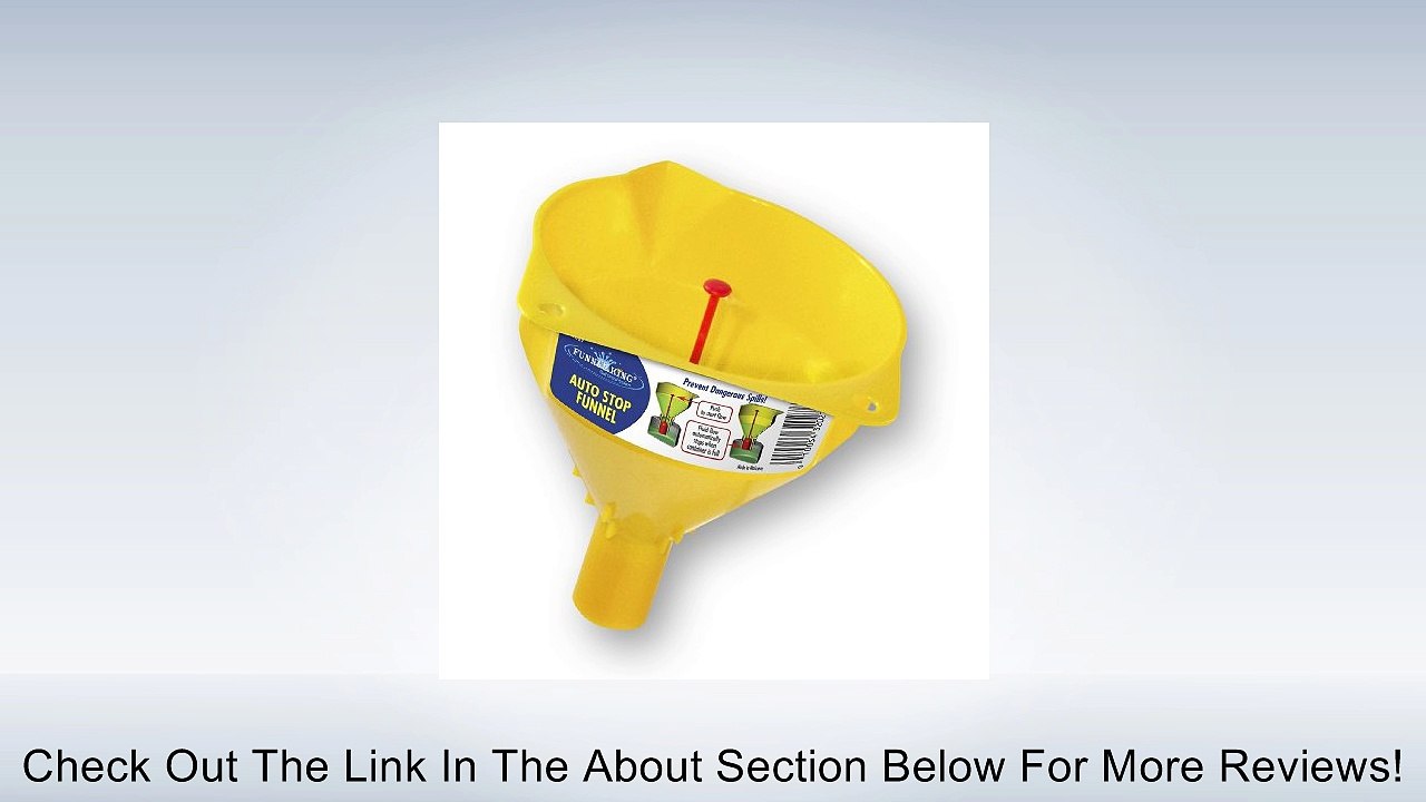 WirthCo 32027 Funnel King Auto Stop Funnel Review