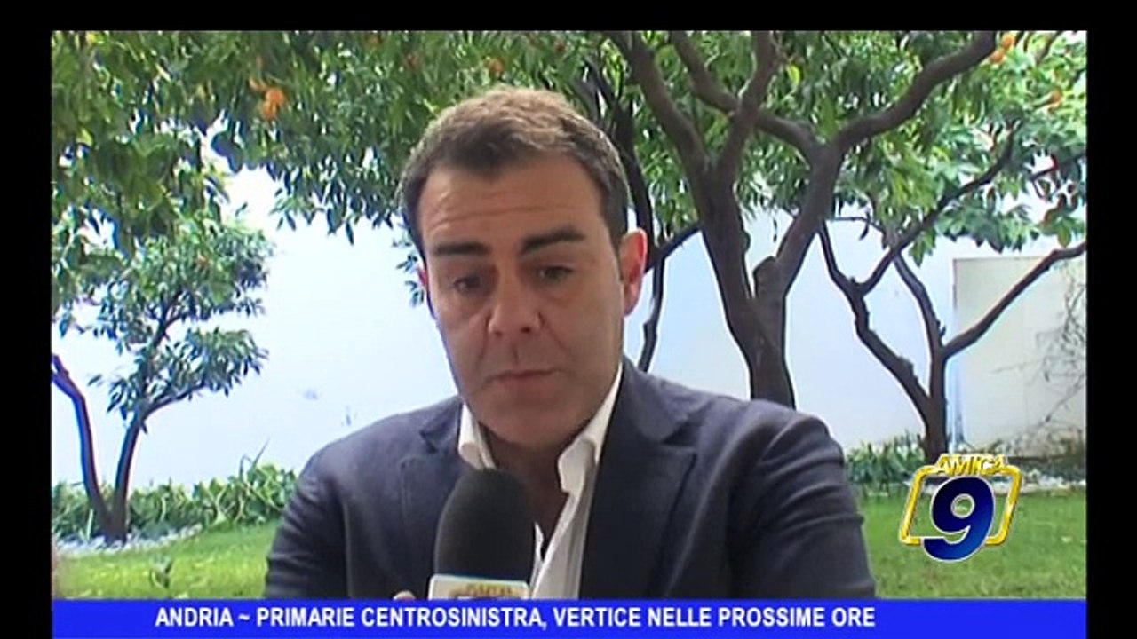 ANDRIA | Primarie centrosinistra, vertice nelle prossime ore
