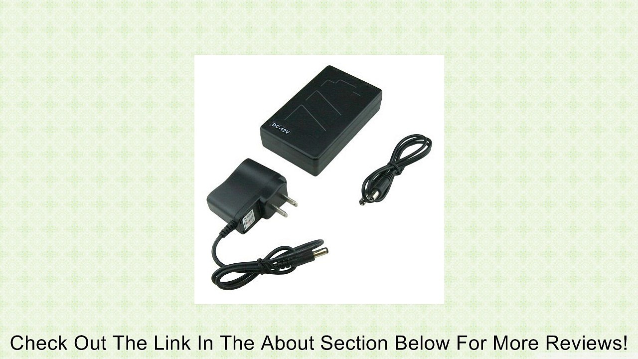 HitLights 12V Rechargeable Battery Pack - 3800 mAh, Includes Charger - DC Jack Connection for LED Light Strips Review