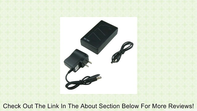 HitLights 12V Rechargeable Battery Pack - 3800 mAh, Includes Charger - DC Jack Connection for LED Light Strips Review