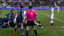 TOP14 - Stade Français-Castres: Essai Rémy Grosso (CAS) - J16 - Saison 2014/2015