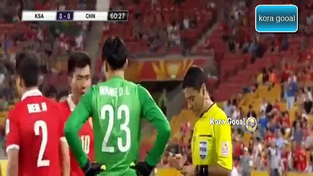 and x202b;اهداف مباراة السعودية والصين 0 1 plus ضربة جزاء ضائعة نايف هزازي كامل 2015 and x202c; and lrm; - YouTube