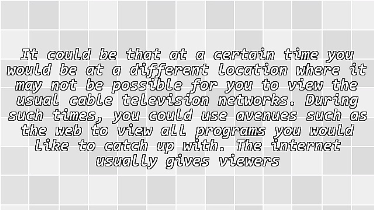 How To Experience Live Television Using The Internet
