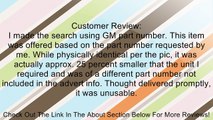 GENUINE GM CAMSHAFT TIMING VVT SOLENOID POSITION ACTUATOR 2.8 3.0L 3.6L 12636175 Review