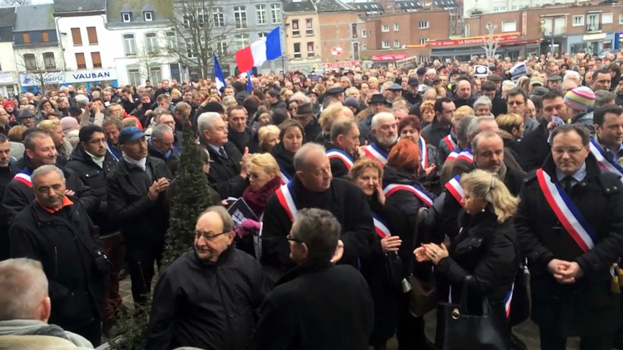 Recueillement à Maubeuge