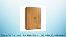 Armoire / Wardrobe / Storage Cabinet - Highland Oak Finish Review