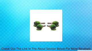Green Skull Heads Car Truck SUV License Plate Fasteners Review
