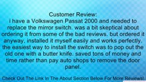 Mirror Switch Knob Jetta Mk4 Golf Mk4 Passat B5 (Left-Hand-Switch) Review