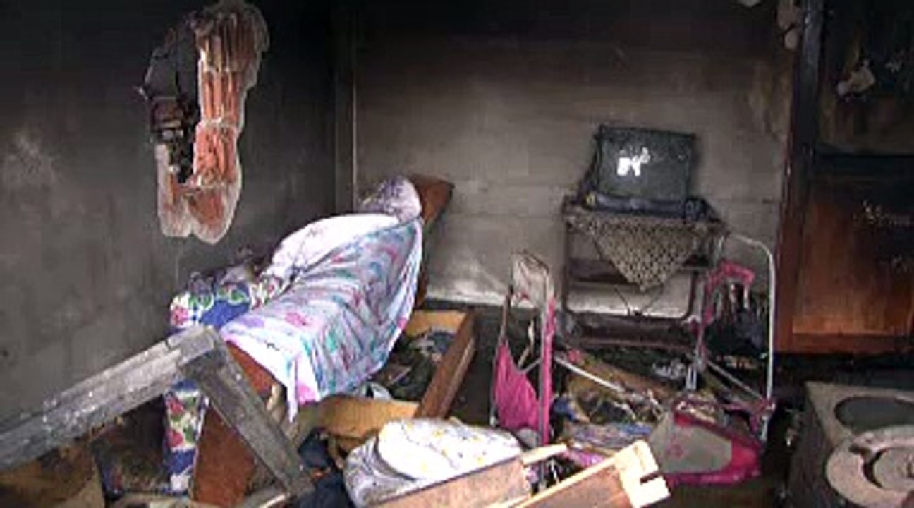 Rize'de Yangın