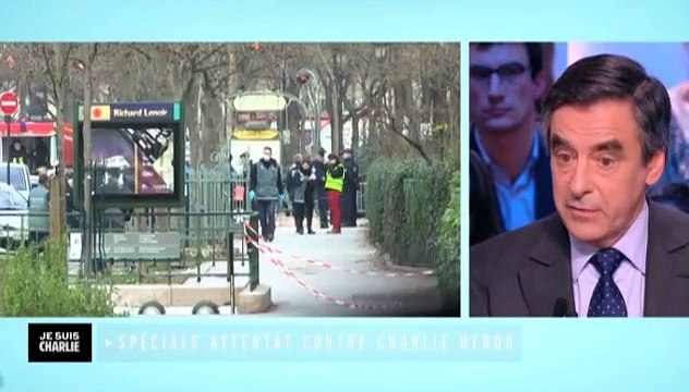 François Fillon réagit après l'attentat contre Charlie Hebdo