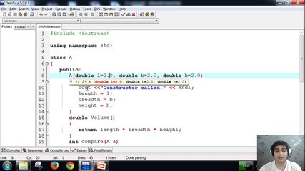 this pointer in c++ programming