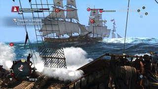 Assassin's Creed IV  Black Flag - Combat naval en pleine tempête