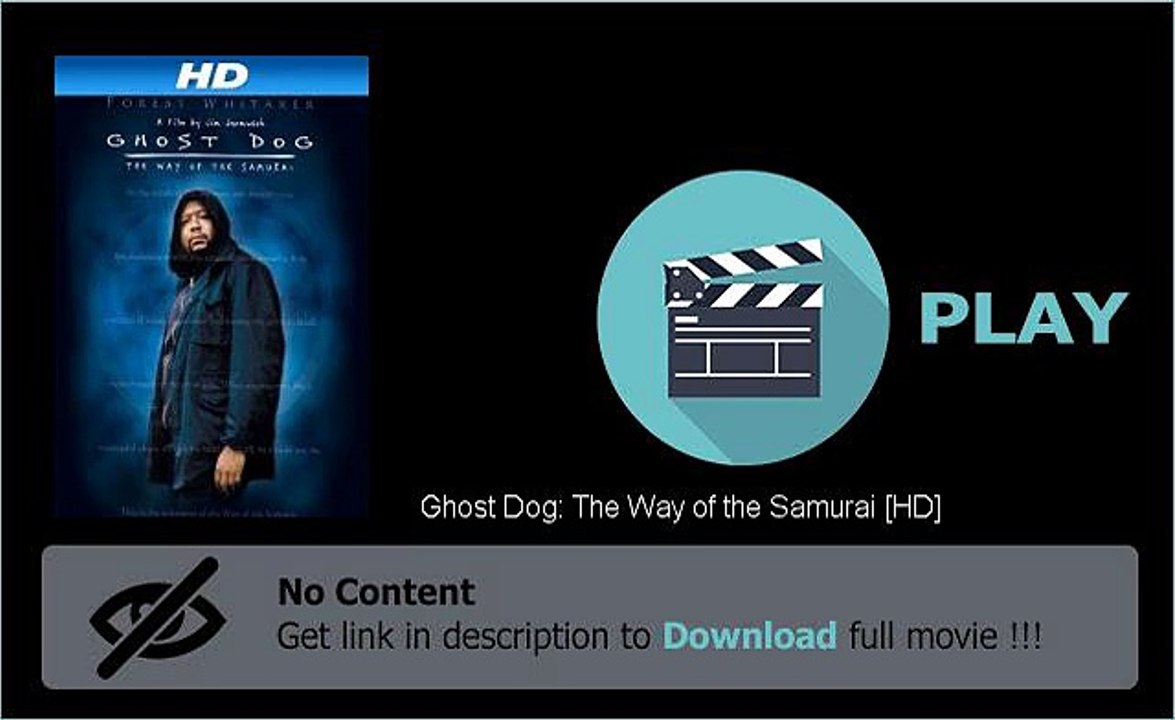 Ghost Dog: The Way of the Samurai [HD] Movie Download Free