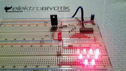 F1 Çakar Led Stop Lamba Devresi
