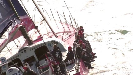 Volvo Ocean Race 2014 / 2015 : The Gybe South