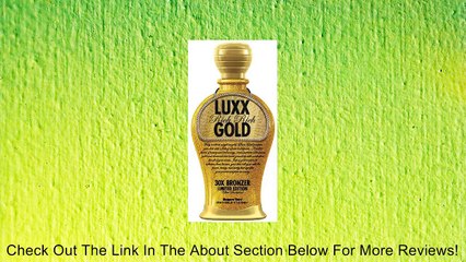 Supre Luxx Gold 30x Bronzer Tanning Lotion 12 oz w/24 Karat Liquid Gold & Diamond Dust Review