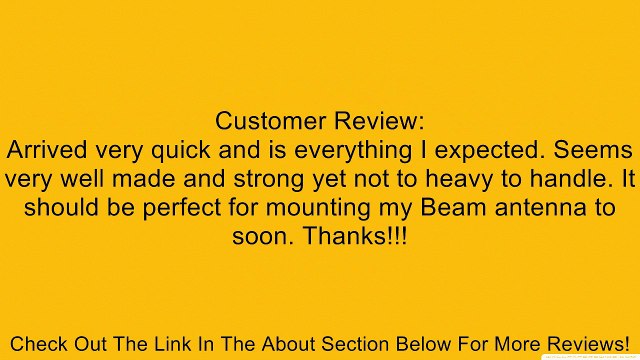 Channel Master CM 1850 41' Telescoping Steel Antenna Mast Review