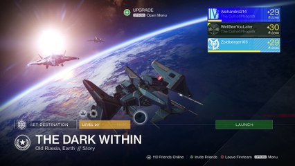 Destiny PS4 [The Last Word] Coop Part 391 - (The Dark Within) Daily Heroic Story [With Commentary]