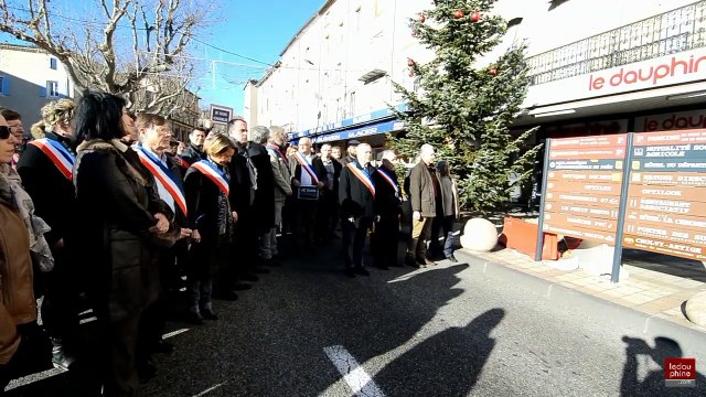 Charlie Hebdo : plus de 3000 personnes à la marche silencieuse à Privas