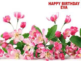 EVA - espanol - flowers - Happy Birthday