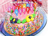 Eva english pronunciation EEvuh Cakes Pasteles - Happy Birthday