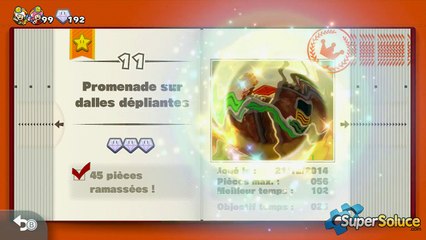 Captain Toad : L’Objectif Temps de Promenades sur dalles dépliantes