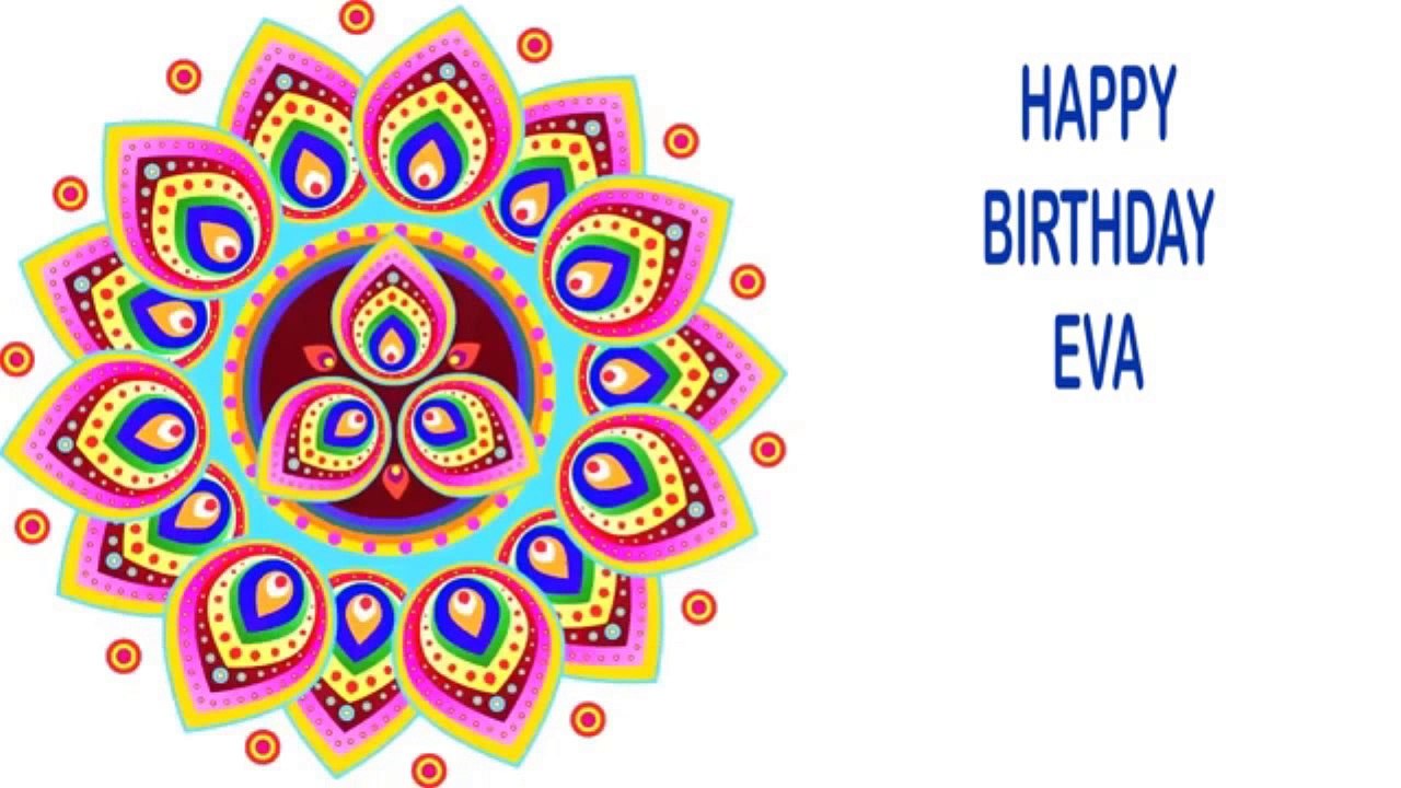 Eva Indian Designs - Happy Birthday