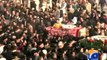 Rawalpindi: Imam Bargah blast victims' funerals held-Geo Reports-10 Jan 2015