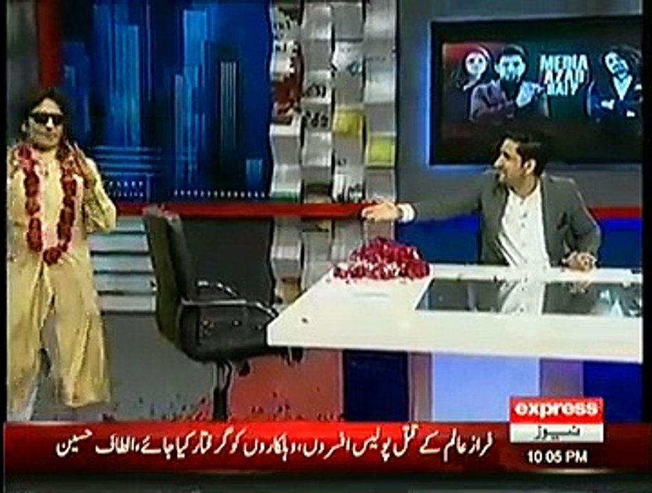 Media Azaad Hai On Express News – 10th January 2015