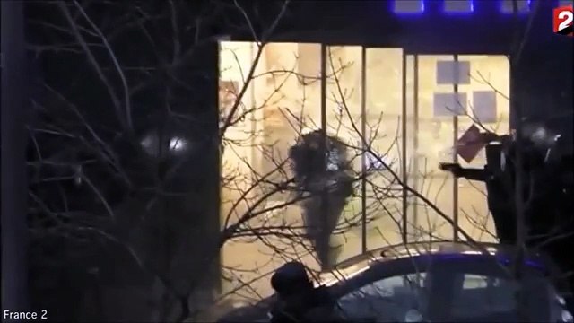 Dramatic new video shows moment armed police gun down Amedy Coulibaly in a hail of bullets