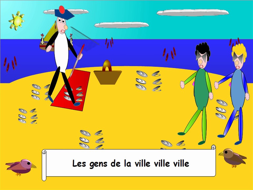 A la pêche aux moules comptines enfants chanson musique comptine enfant petit bebe