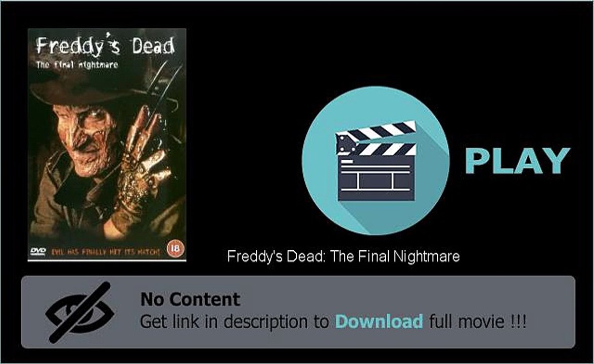 Download Freddy's Dead: The Final Nightmare DVD