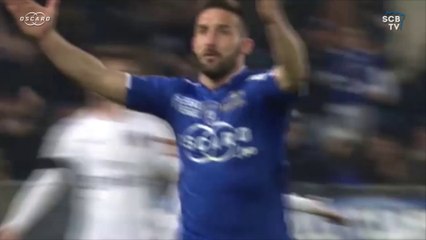 Bastia 4-2 Paris : le but de J. Palmieri en live