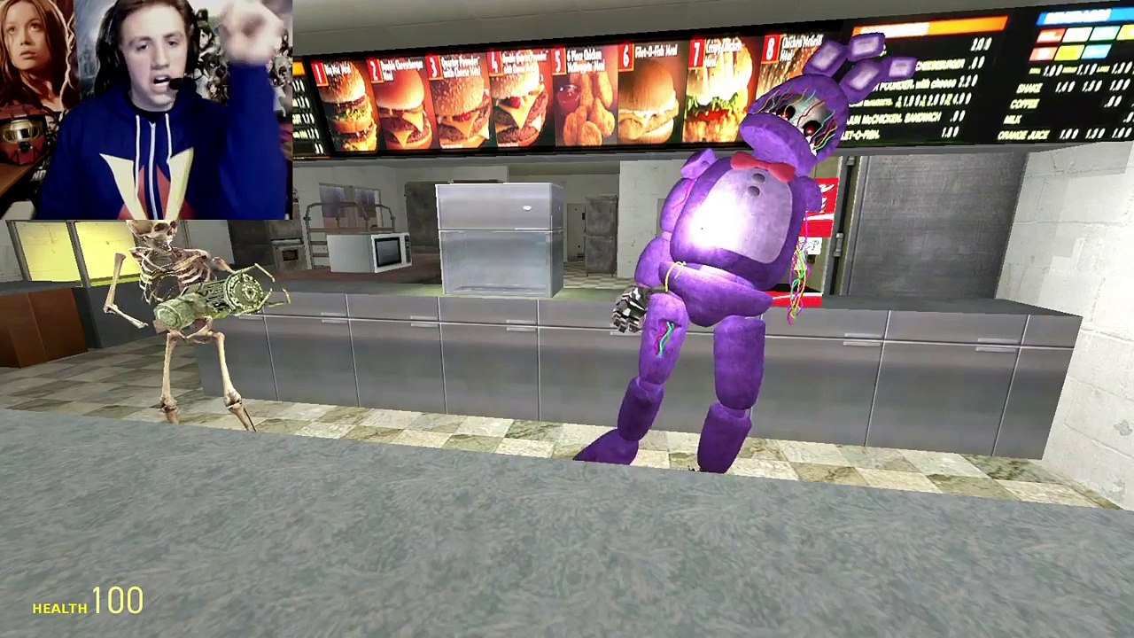 FUNNY OLD BONNIE!! - Gmod Five Nights At Freddy's Withered Bonnie Mod (Garry's Mod)