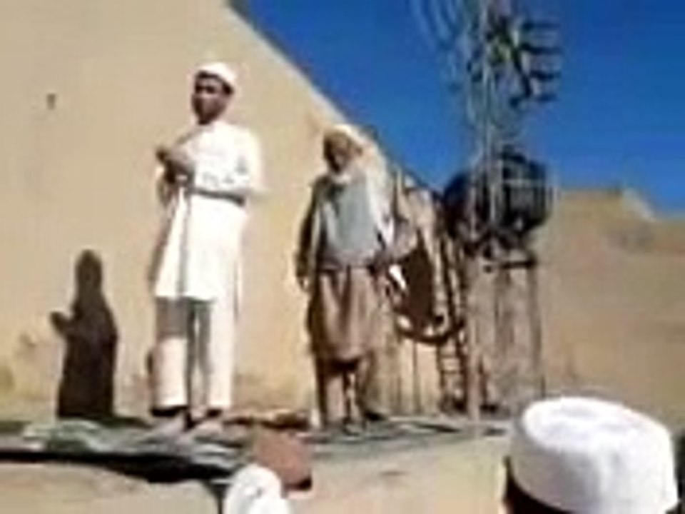 Funny Praying by a Pathan